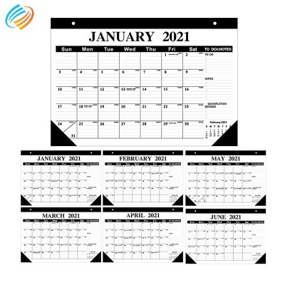 Amazon Hot Selling Custom Logo Printing Weekly Planner Agenda Desk Calendar