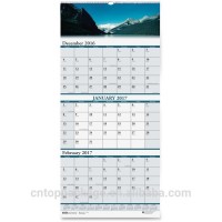 Wholesale Custom 3 Months Wall Hanging Calendar Printing 2018 2019