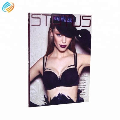 China Custom A4 Coloring Glossy Advertising Magazine Book Printing Service