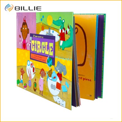 Customized Softcover Hardcover Photo Book Printing House In Shenzhen Cut Board Cute Children Book Printing